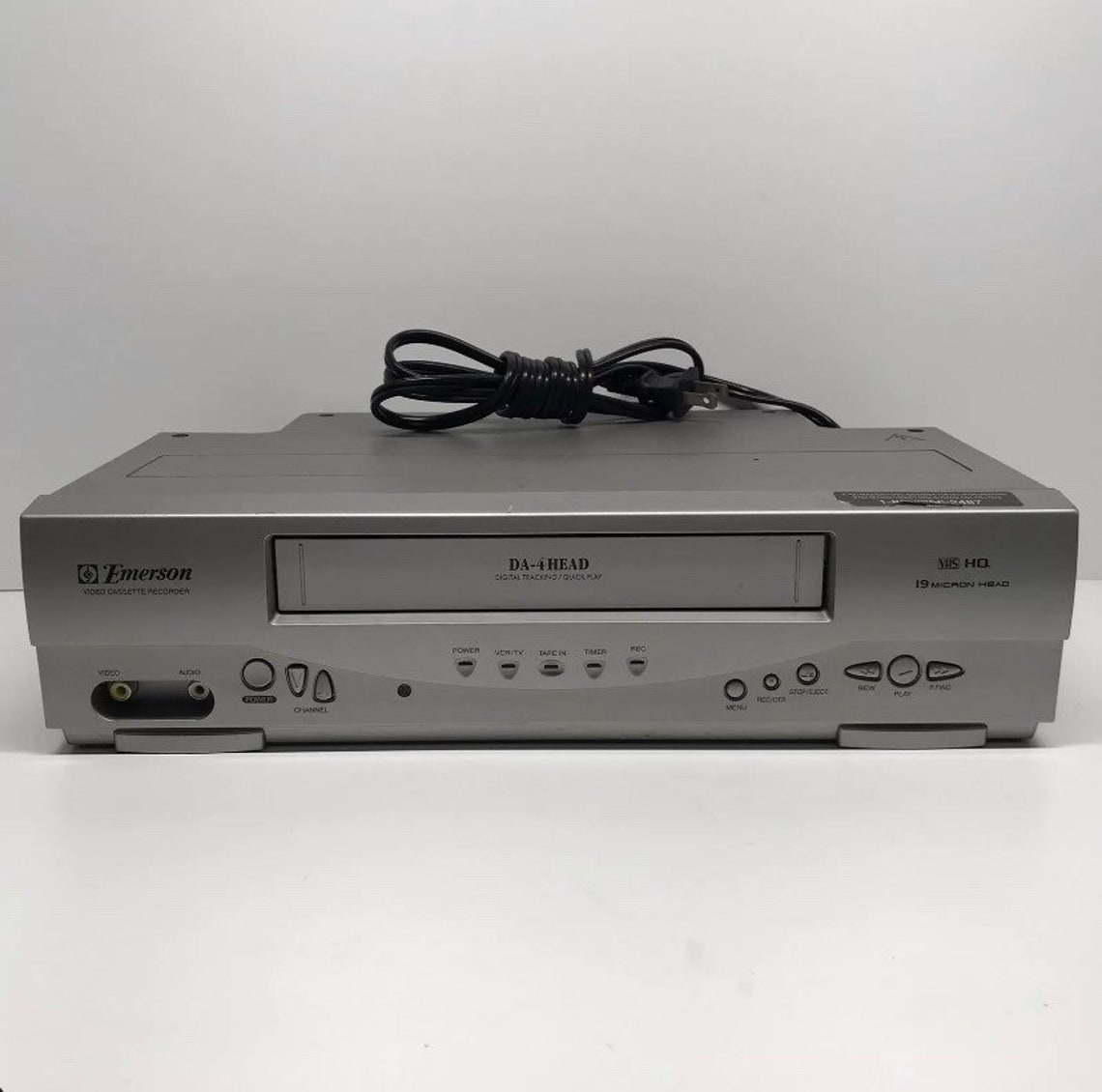 Tested VHS player Emerson VCR 19 Micron DA4 Head Recorder Etsy