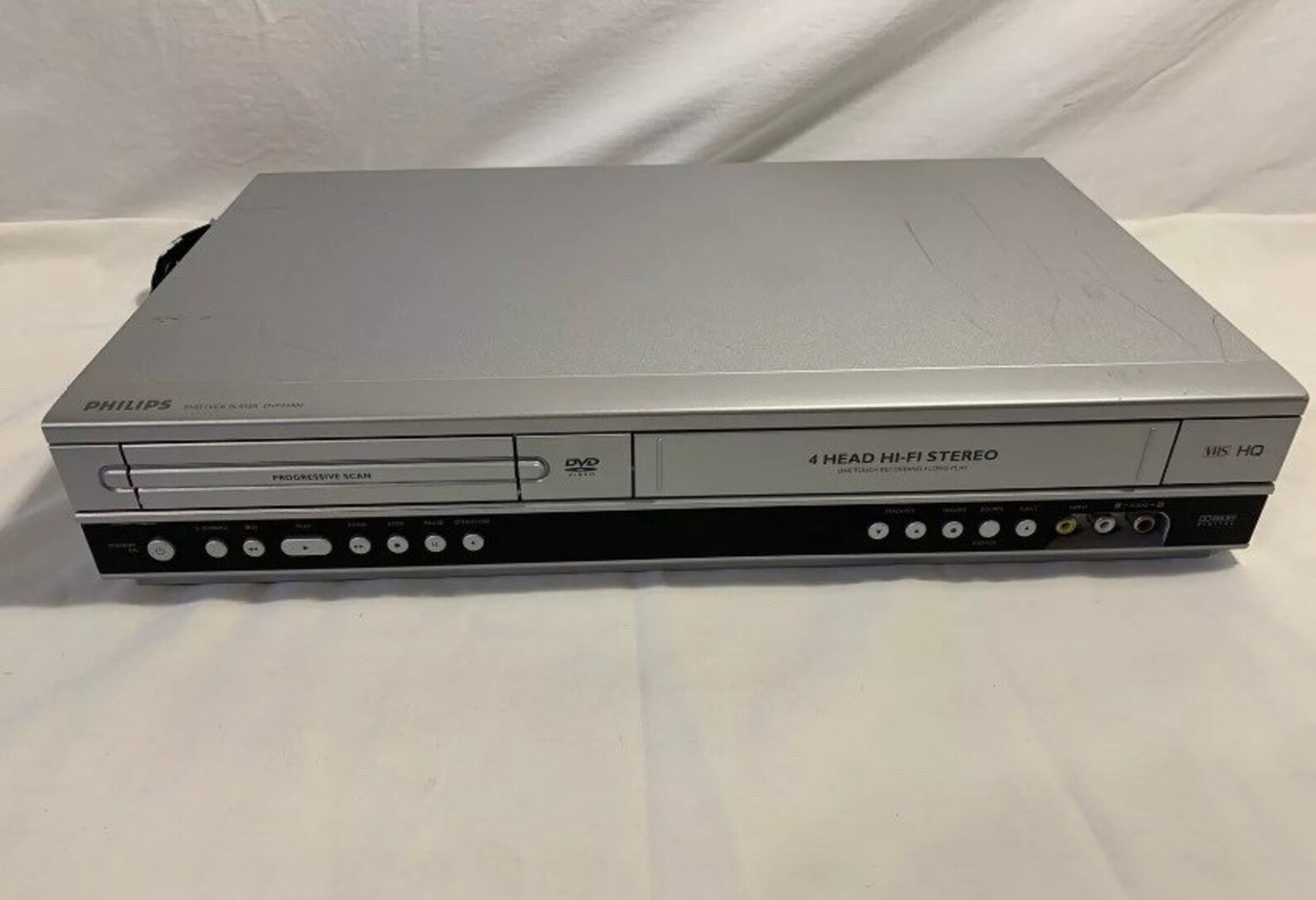 Tested Philips DvD / VCR Player Recorder Combo 4 Head HiFi Etsy