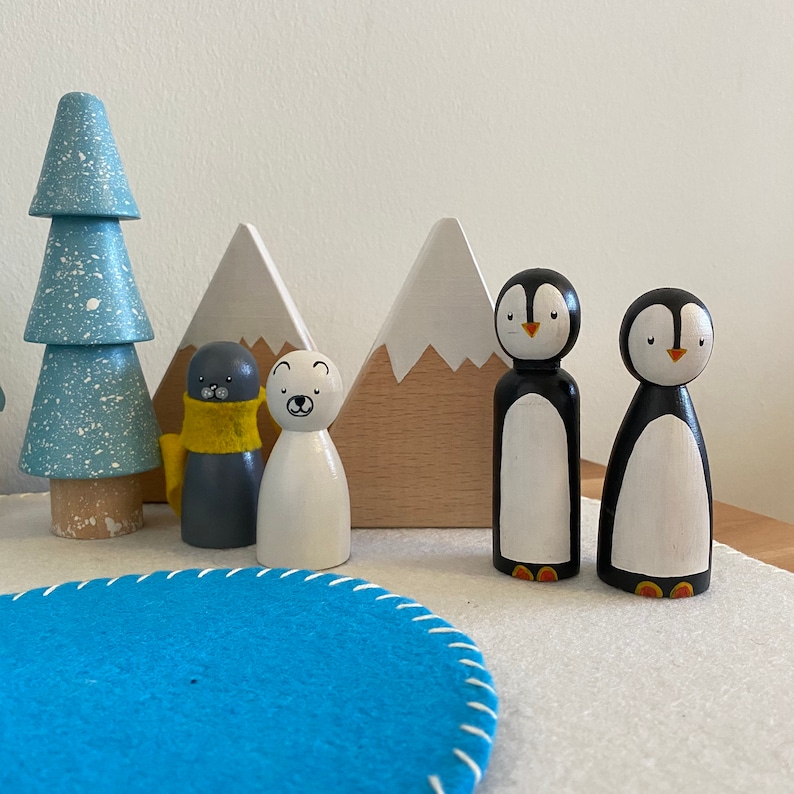 Wooden Ice Age Set