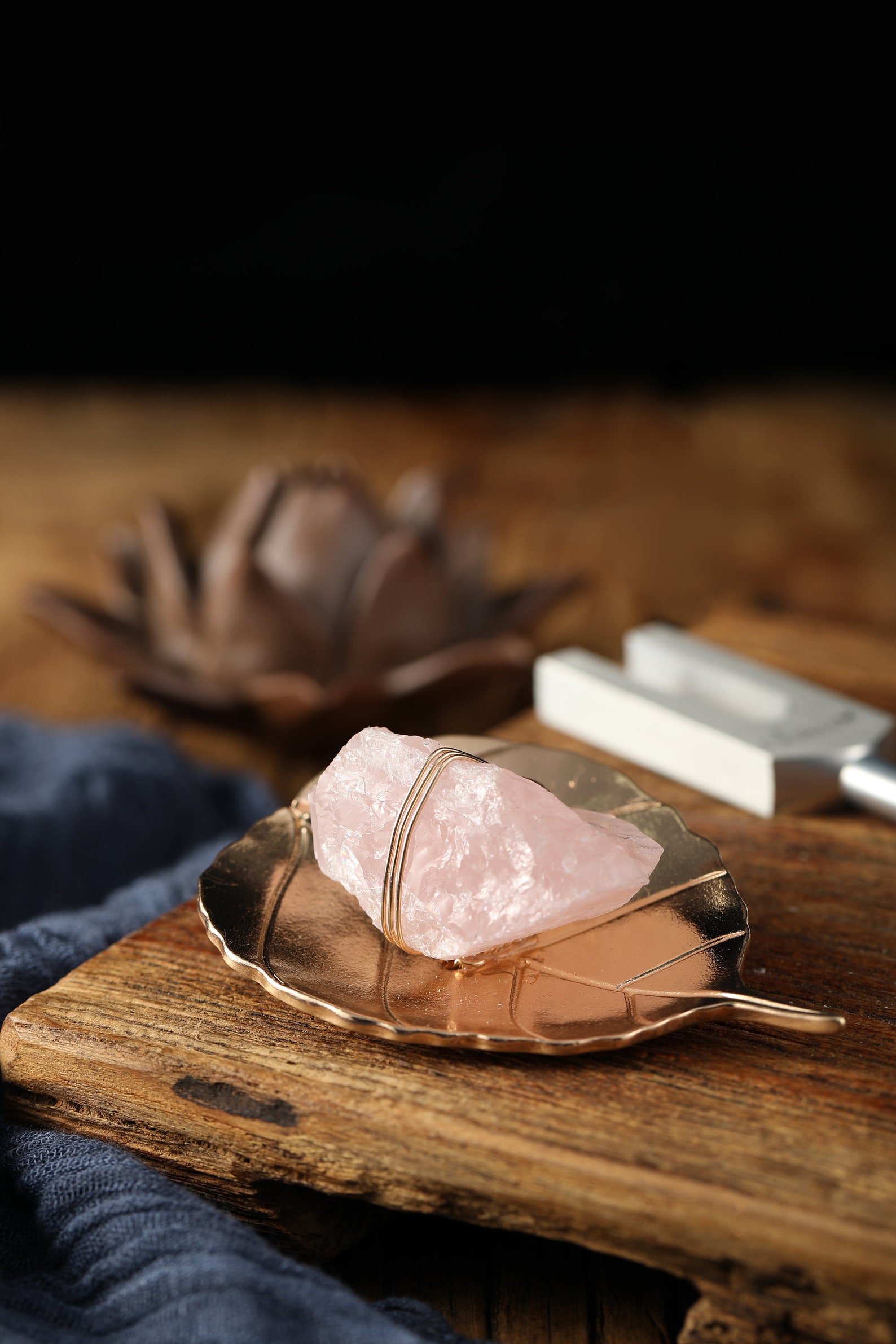 Tuning Fork for Mind and Body Healing Rose Quartz Kit Rose Etsy