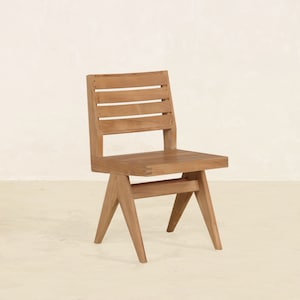 Outdoor Teak Dining Chair | Premium Teak | Chandigarh Chair