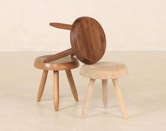 Berger Stool, Perriand Inspired, Milking Stool