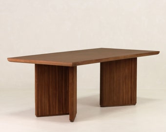 Boomerang Teak Wood Dining Table