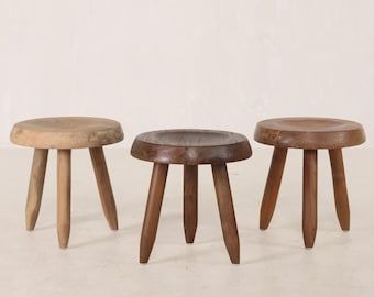 Berger Stool, Perriand Inspired, Milking Stool