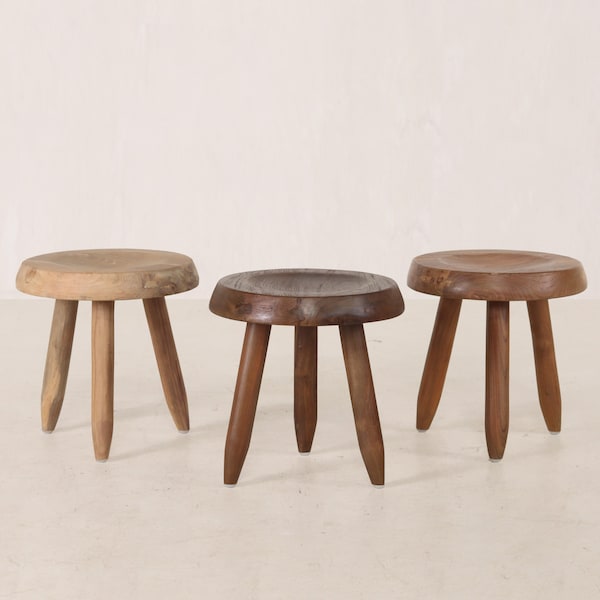 Berger Stool, Perriand Inspired, Milking Stool