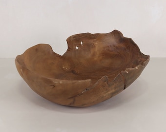 Teak Root Bowl