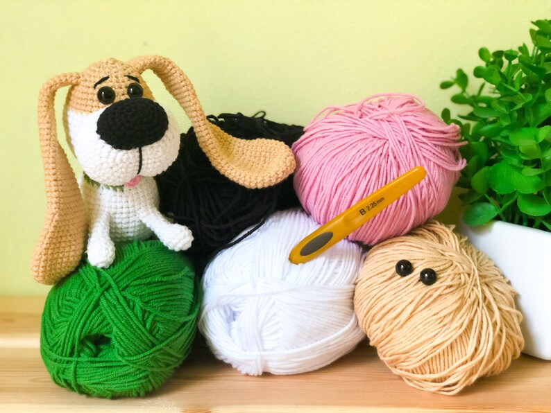 Crochet Pattern Puppy / Crochet Dog Pattern / PDF / ENGLISH / Etsy