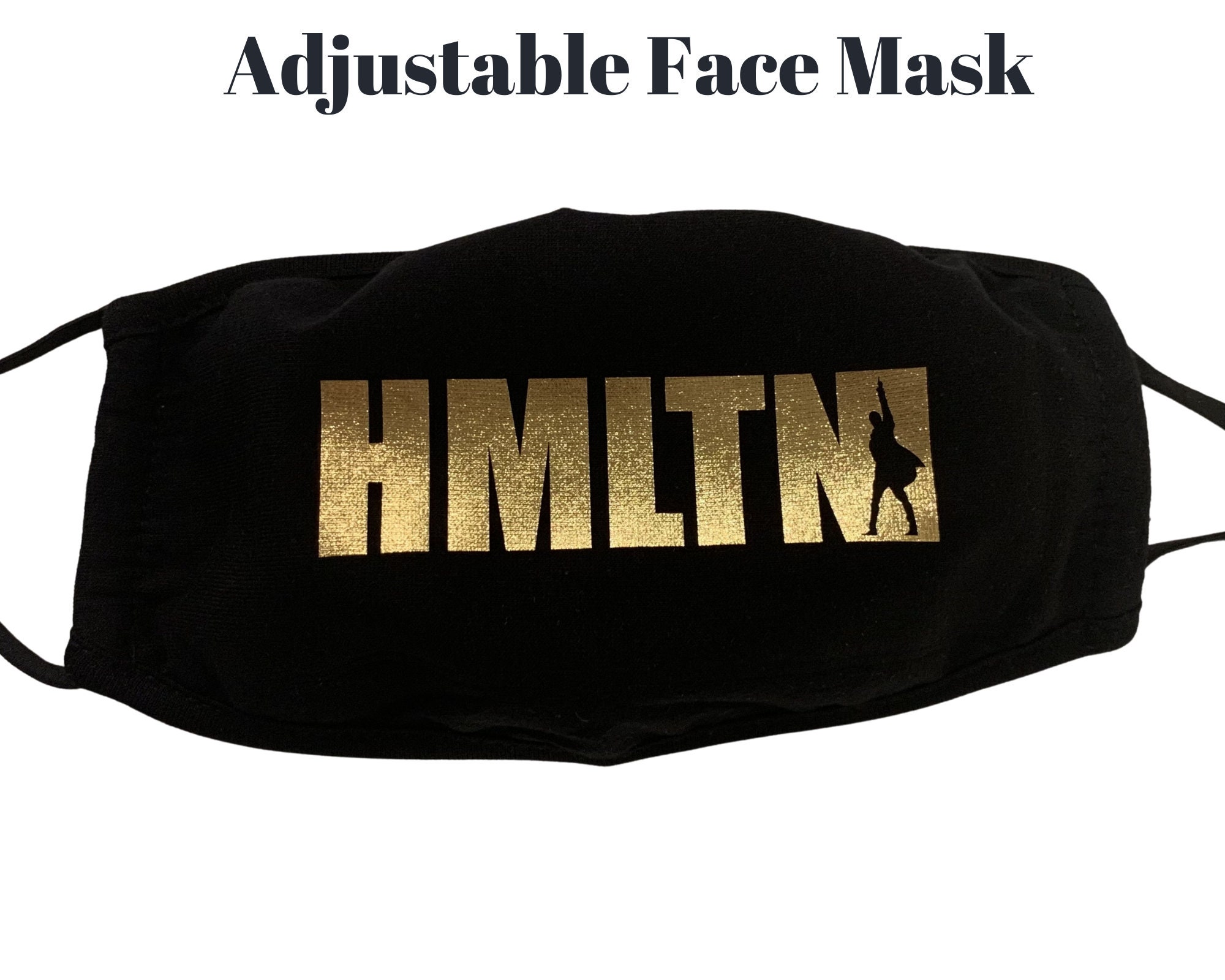 Hamilton Face Mask Cotton Adjustable Face Mask Alexander Etsy
