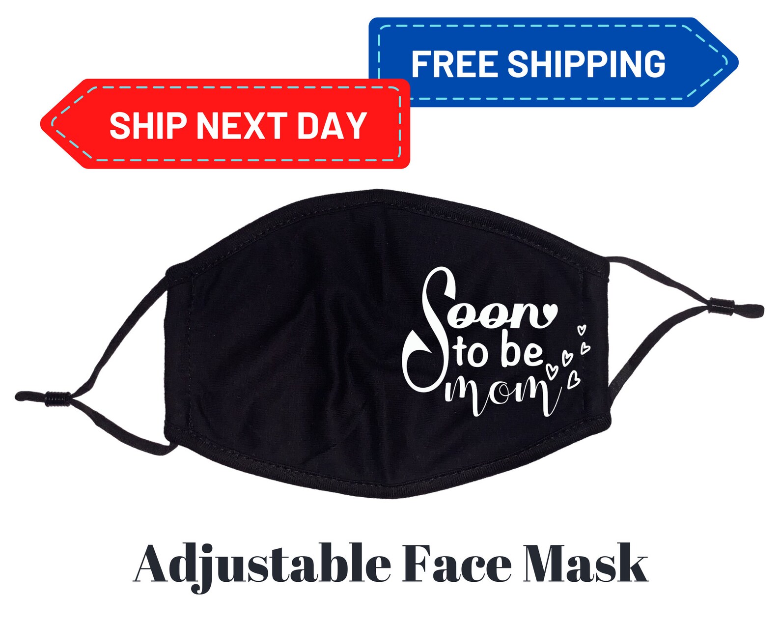 Soon To be Mom Mask Parents to be Masks Mommy Face Masks Etsy