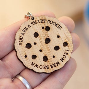 You Are A Smart Cookie – Year 6 Leavers Keyring, Class of 2025, End of Year Gift For Whole Class,  Graduation Gift for Students, End of Term