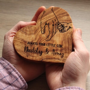 Daddy&#39;s Little Girl Ornament, Gift From Daughter To Dad, Dad Gift From Baby, Gift From Daughter, Newborn Gift For Dad, Fathers Day For Daddy