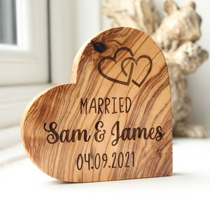 5th Anniversary Gift for Couple Personalised 5 Years Wedding Anniversary  Gifts Wood Wedding Anniversary Gifts Wooden Family Tree Frame 