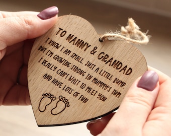 Grandparents To Be Gift, Grandparents Gift From Bump, Pregnancy Announcement Gift, You're Going To Be Grandparents, New Grandparents Gift