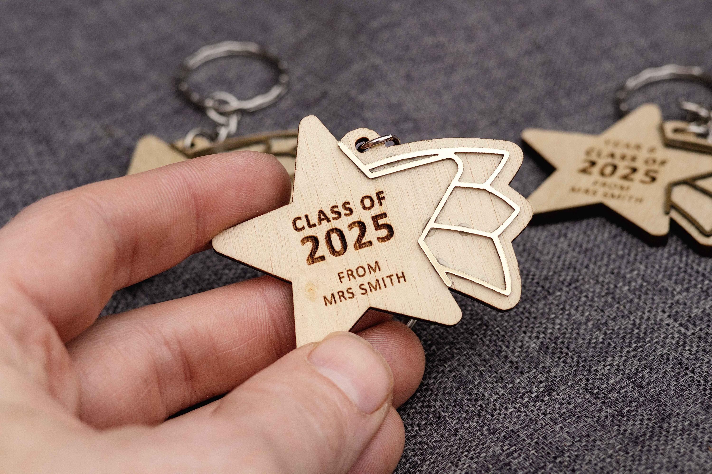 Class of 2025 School Leavers Shooting Star Keyring – Year 6 Gift From ...