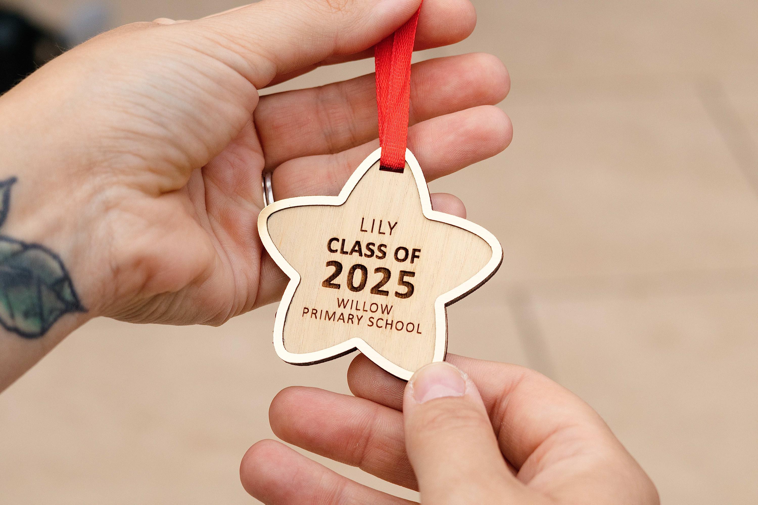 Personalised Class of 2026 Leavers Medal – Nursery, Preschool or Year 6 ...