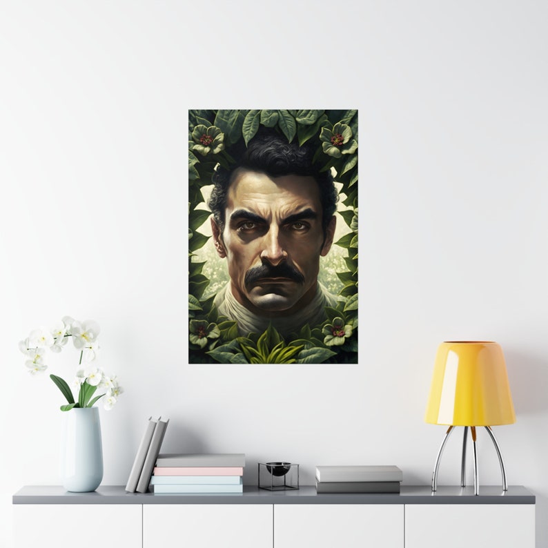 Jesus Malverde Large Wall Art, Jesus Malverde Poster Print, the ...