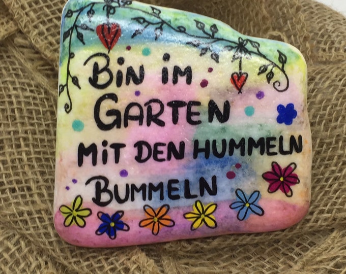 Trendation Tasse „Bin Im Garten Mit Den Hummeln Bummeln“ – Lustiger Spruch Für Gärtner, Spülmaschinenfest