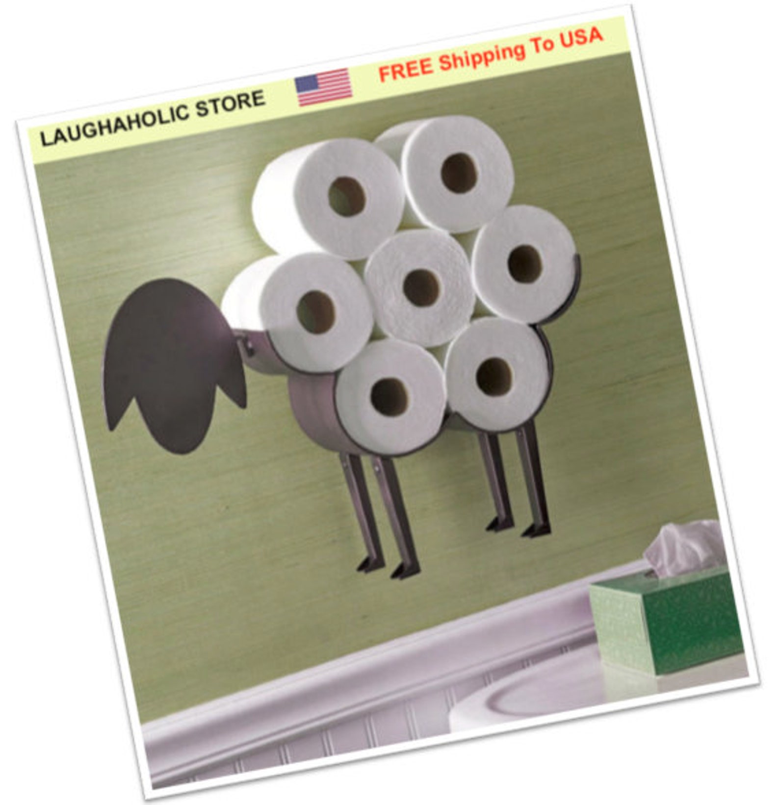 Toilet Roll Holder Sheep. Toilet Paper Holder. Freestanding & Etsy