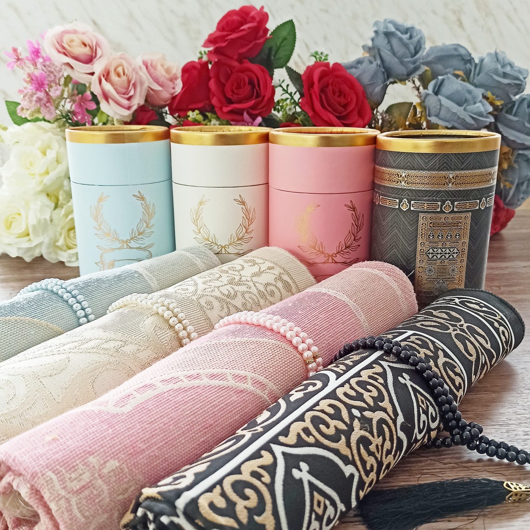 KABAH Cylinder Islamic Gift Box Special Gift 99 Beads Etsy