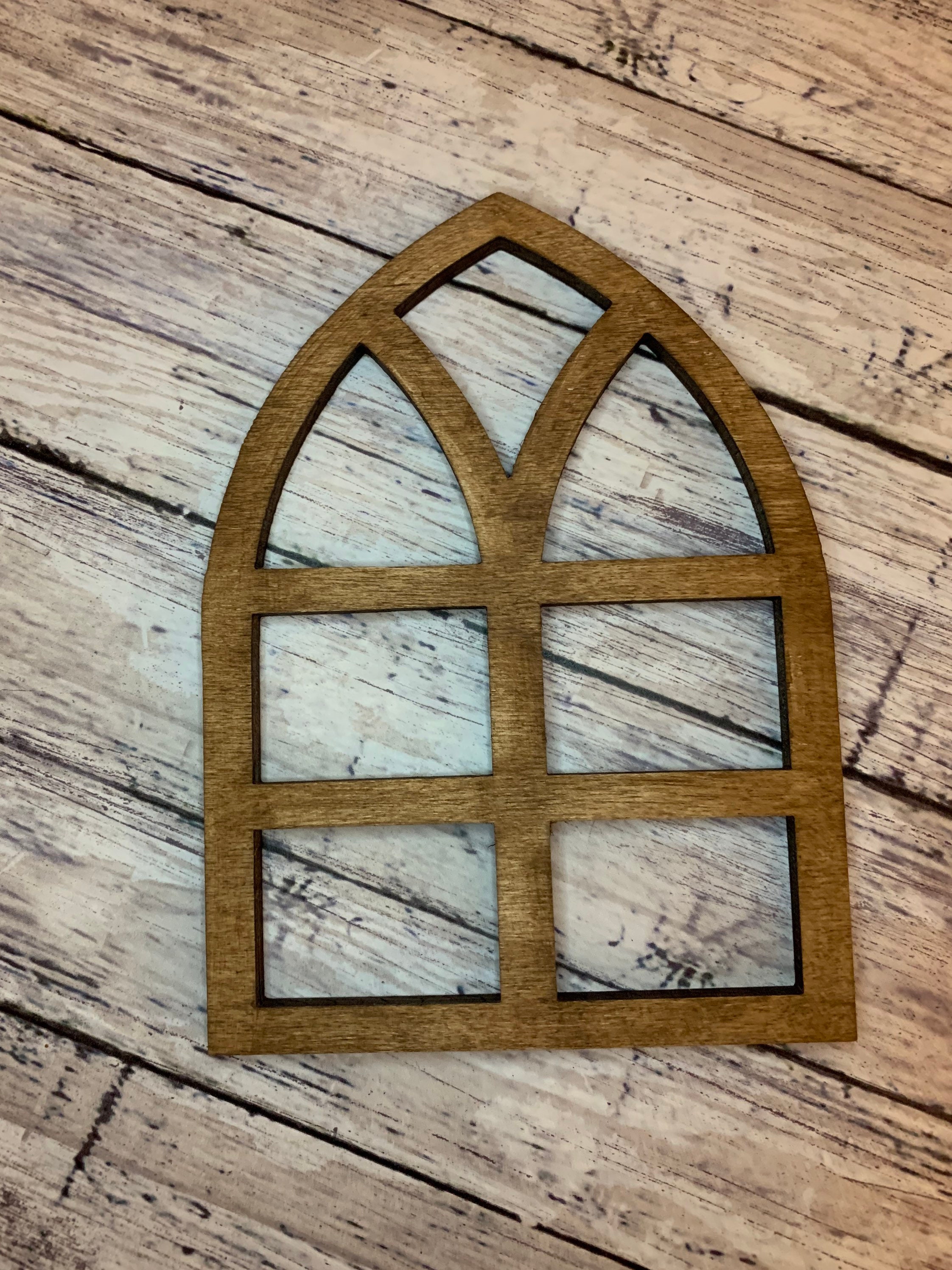 Farmhouse Window Tiered Tray Decor, Tiered Tray Decorations, Rustic ...