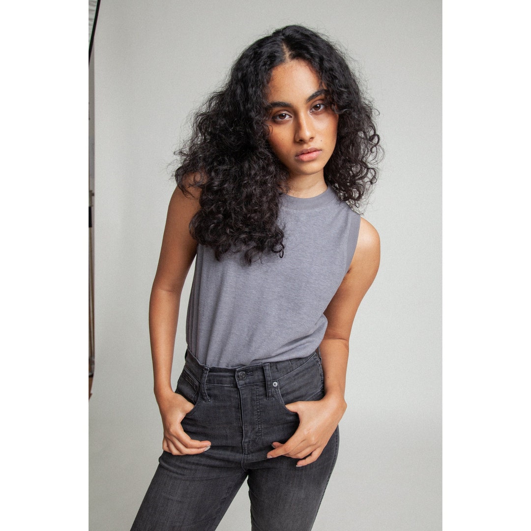 Hemp organic cotton purple womens fit and standard fit t'shirt