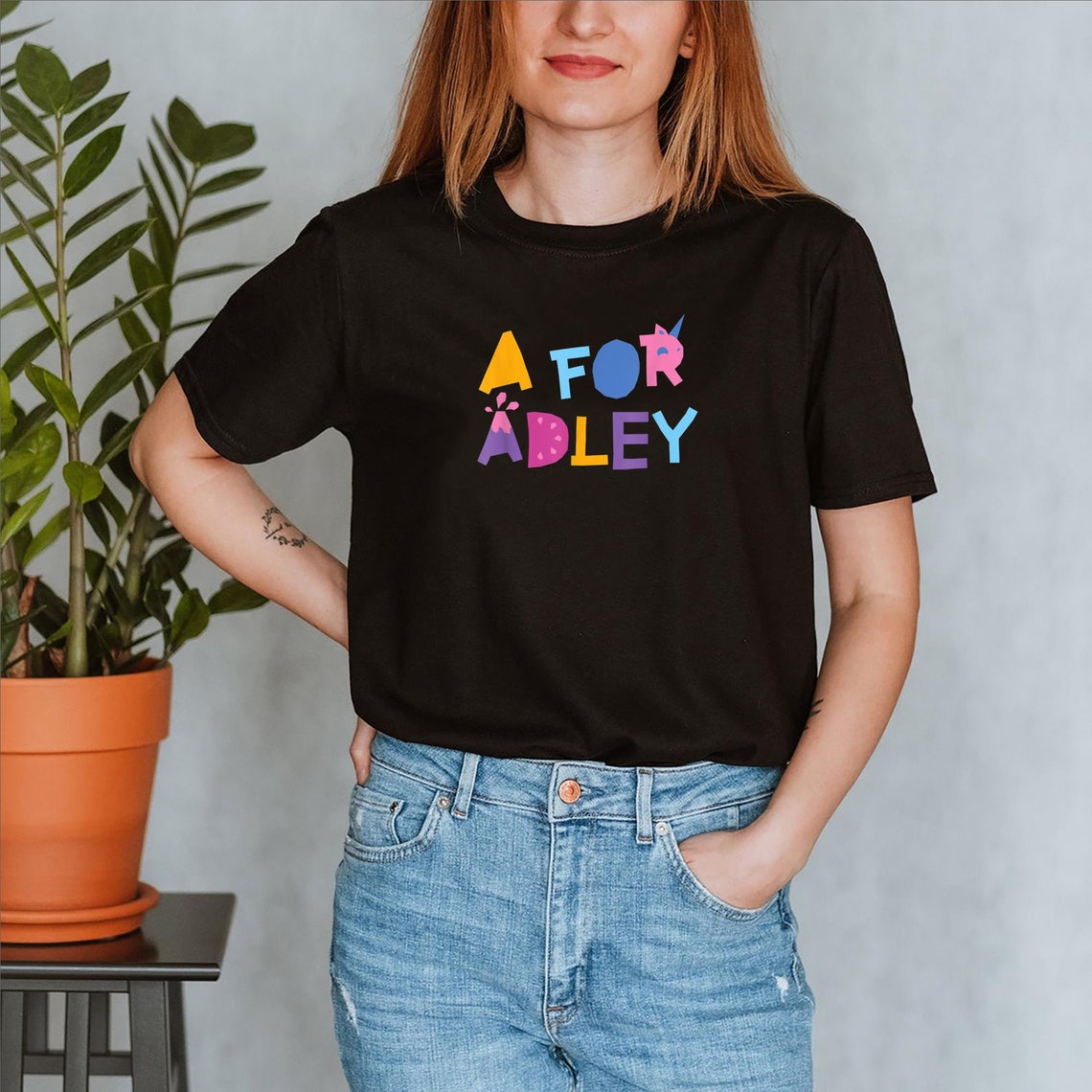 A For Adley TShirt Etsy