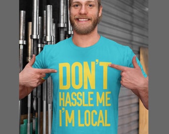 Pop Threads Dont Hassle Me Im Local Halloween Costume Raglan Baseball Tee Shirt Pop Threads Dont Hassle Me Im Local Halloween Costume Raglan Baseball Tee Shirt