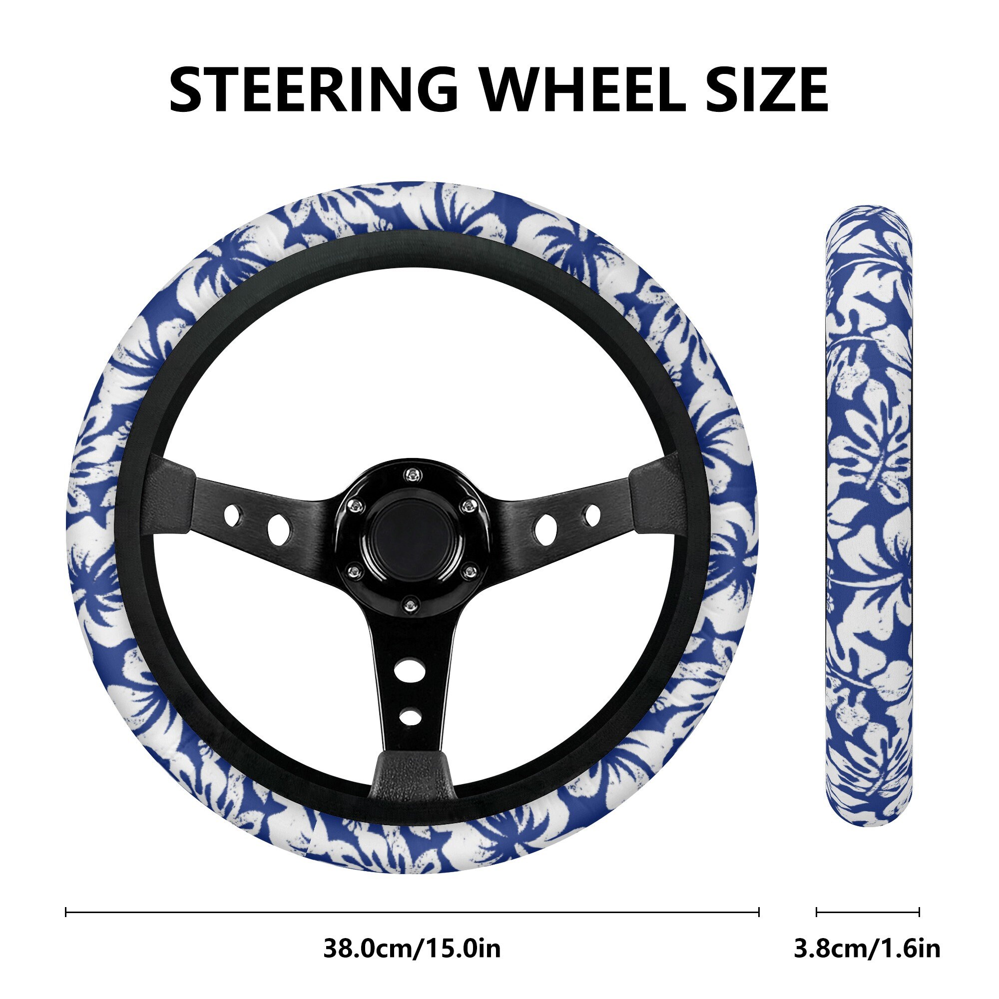 Amazon.com: Car Steering Wheel Cover for Women Cute Flower