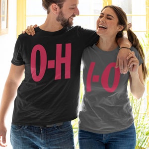 Ohio State Tee: O-H-I-O Matching Sports Game Day Shirt