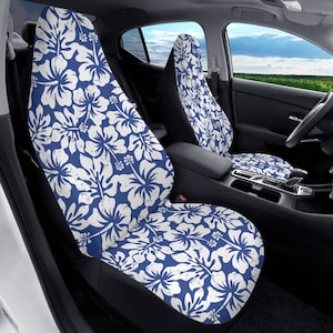 Autositzbezüge Set Leder,Autositzschoner Set Universal,Schonbezüge Auto  Komplettset 5-Sitze,Sitzbezüge Auto-Schwarz Blau (schwarz blau)