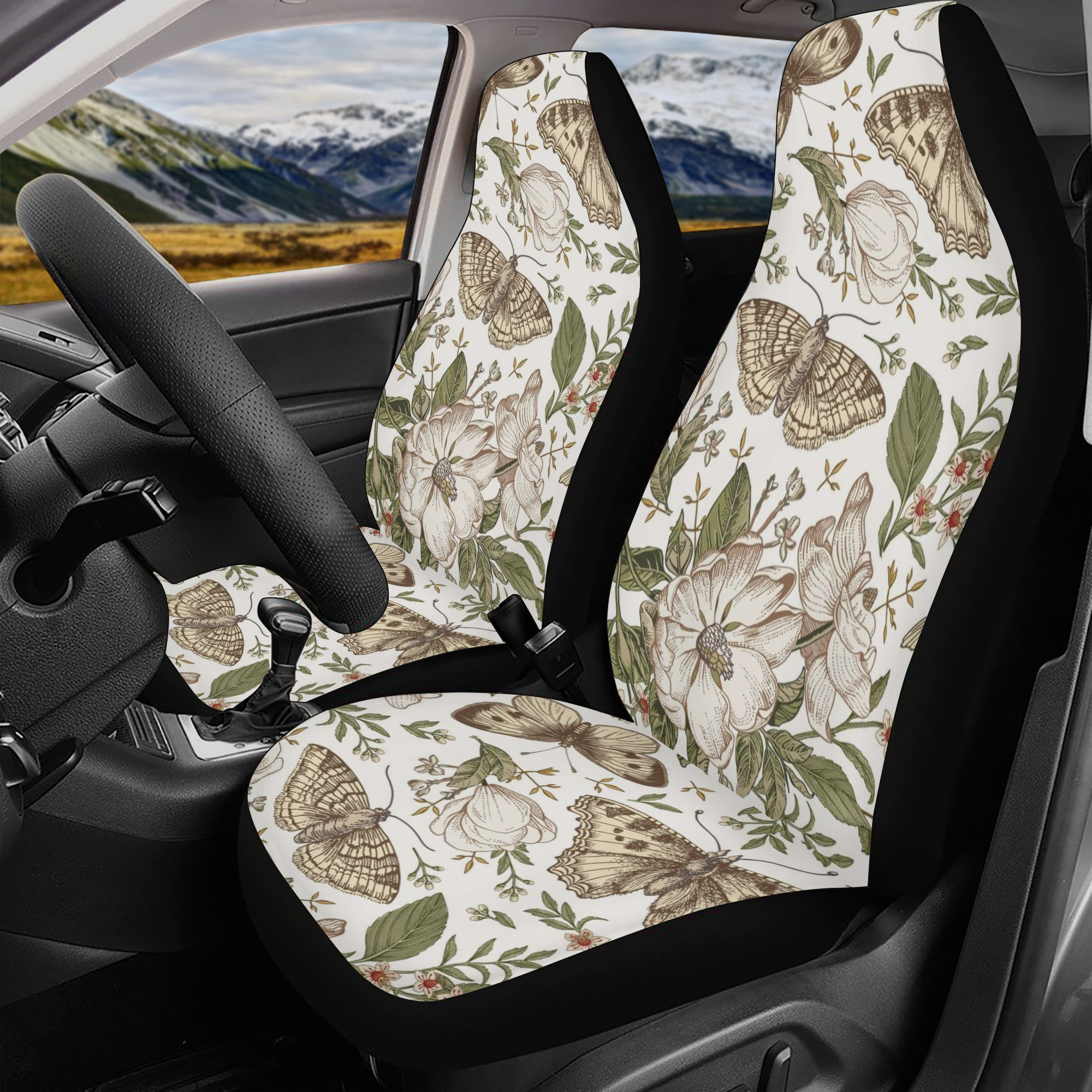 Discover Wildflowers Car Seat Cover