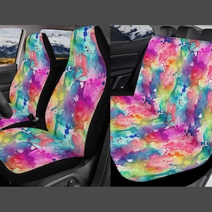 Rainbow Car Seat Coversnull