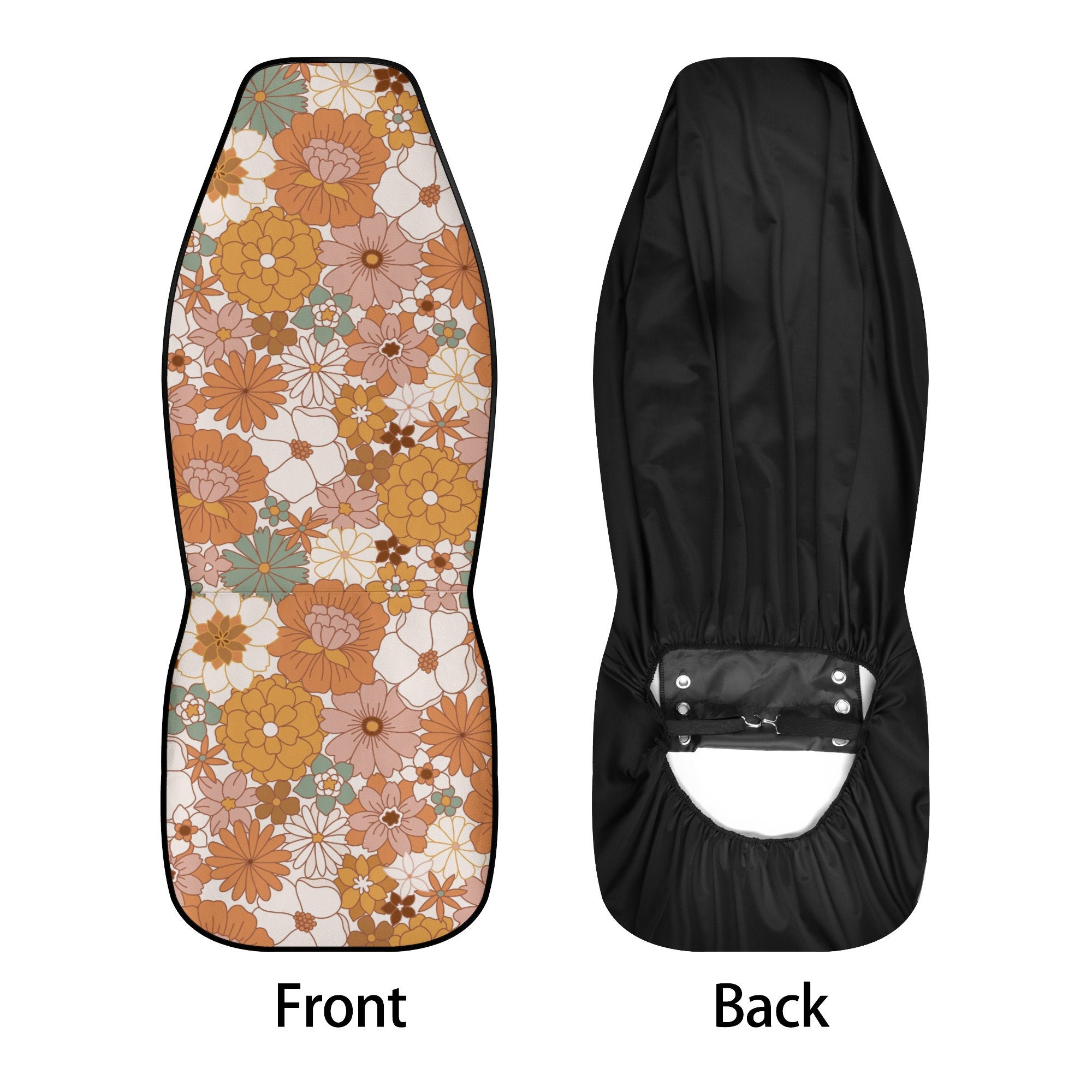 Cottagecore Floral Car Seat Cover