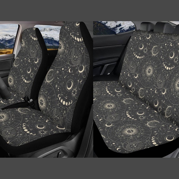 Astrology Car Seat Cover for Women Witchy Car Seat Covers for