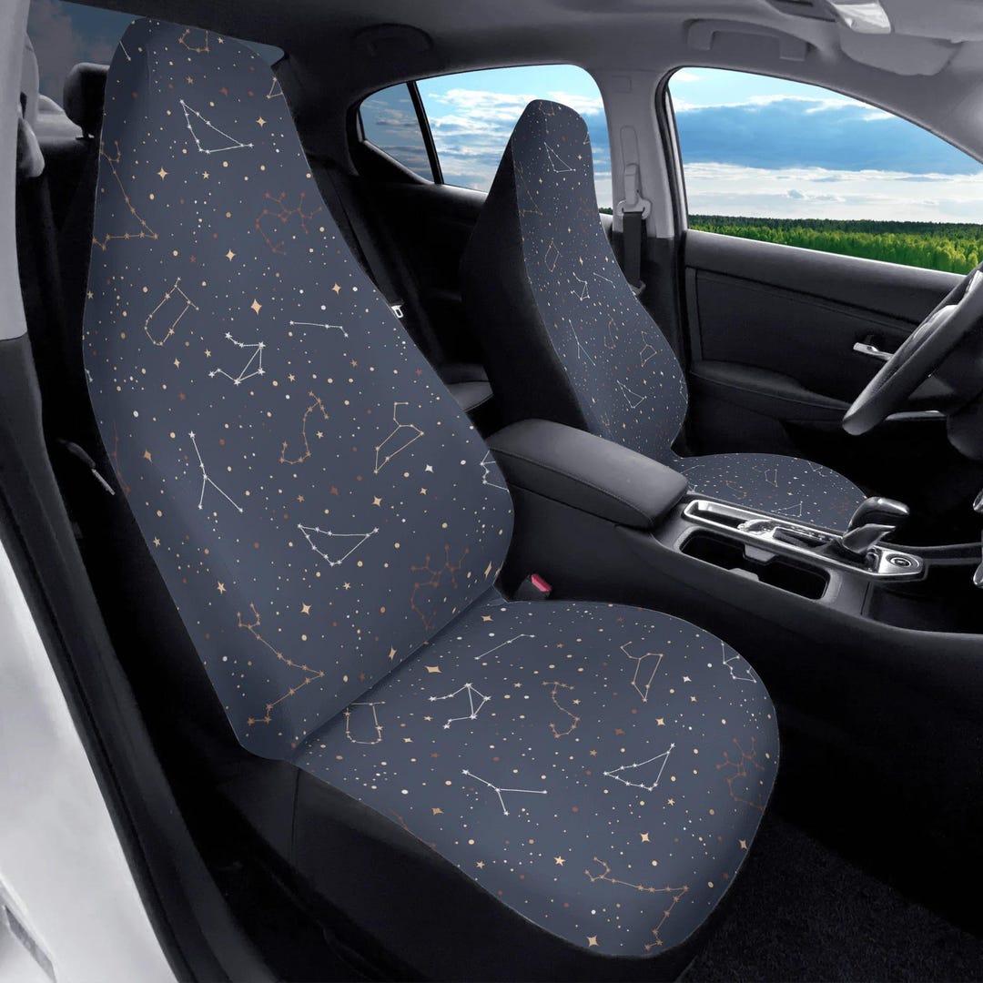 Constellation Star Galaxy Space Pet Car Seat Cover