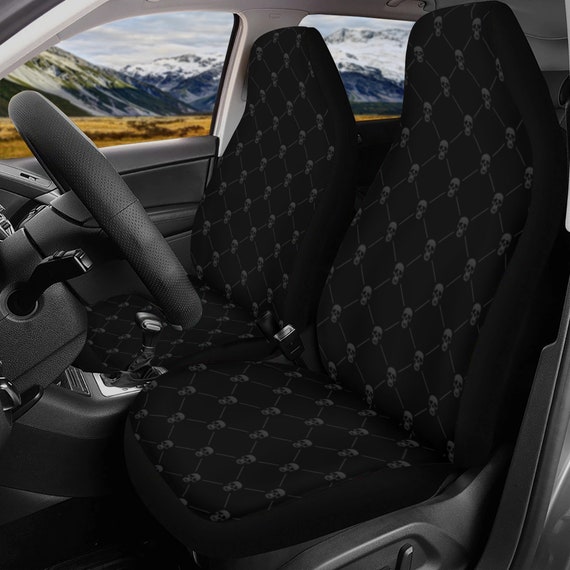 24 Pieces Lip Car Seat Covers Full Set For Women, Lip Car Accessories, Diamond Pattern Car Seat Cover Steering Wheel Cover Floor Mats Seat Belt Cover Armrest Pad Tray Handbrake Cover