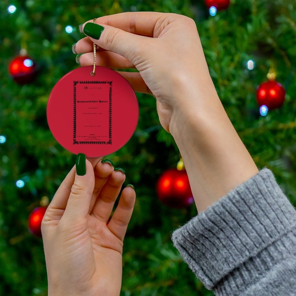 Ornement De Noël Socialiste,