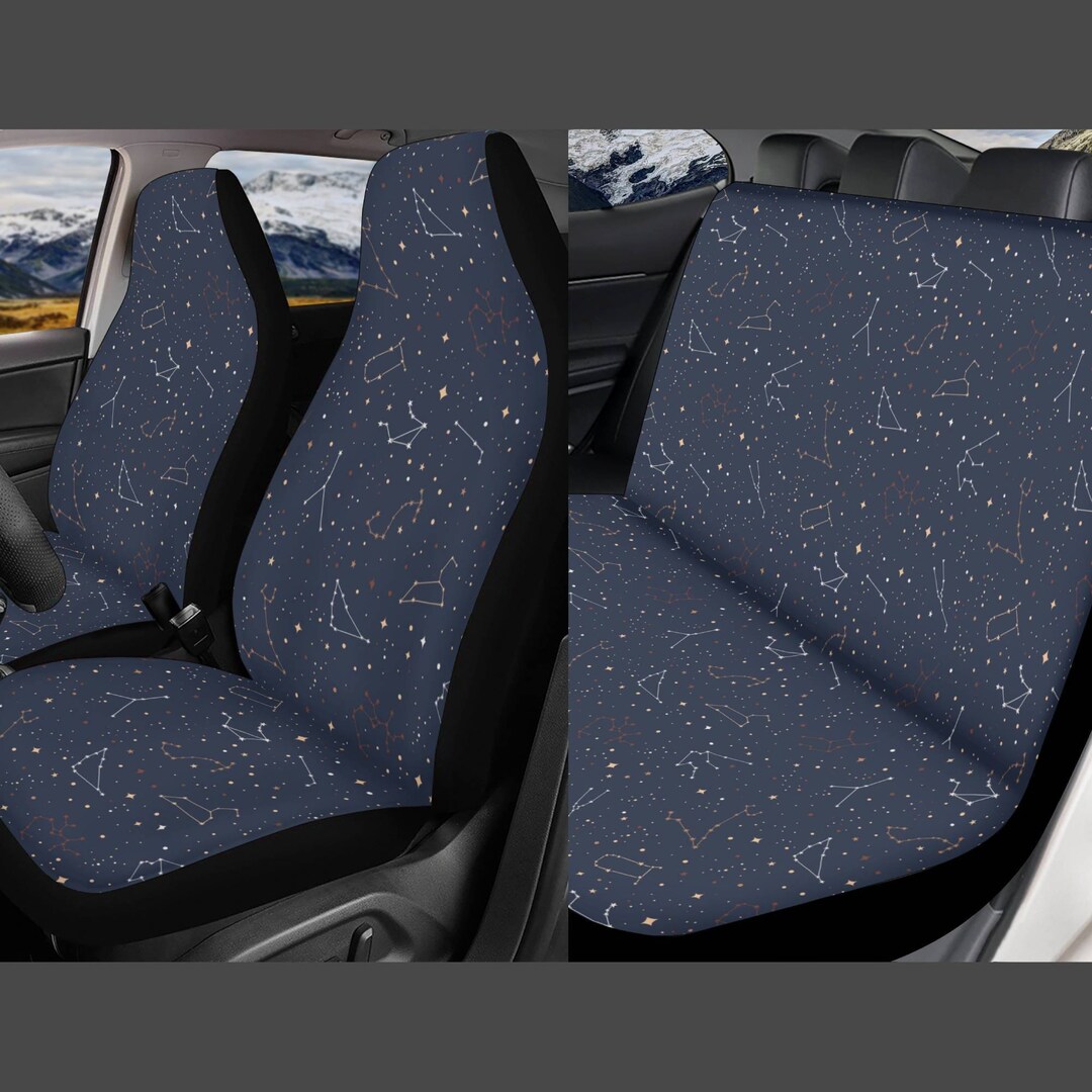 Star Constellation Galaxy Space Pet Car Seat Cover main image 1