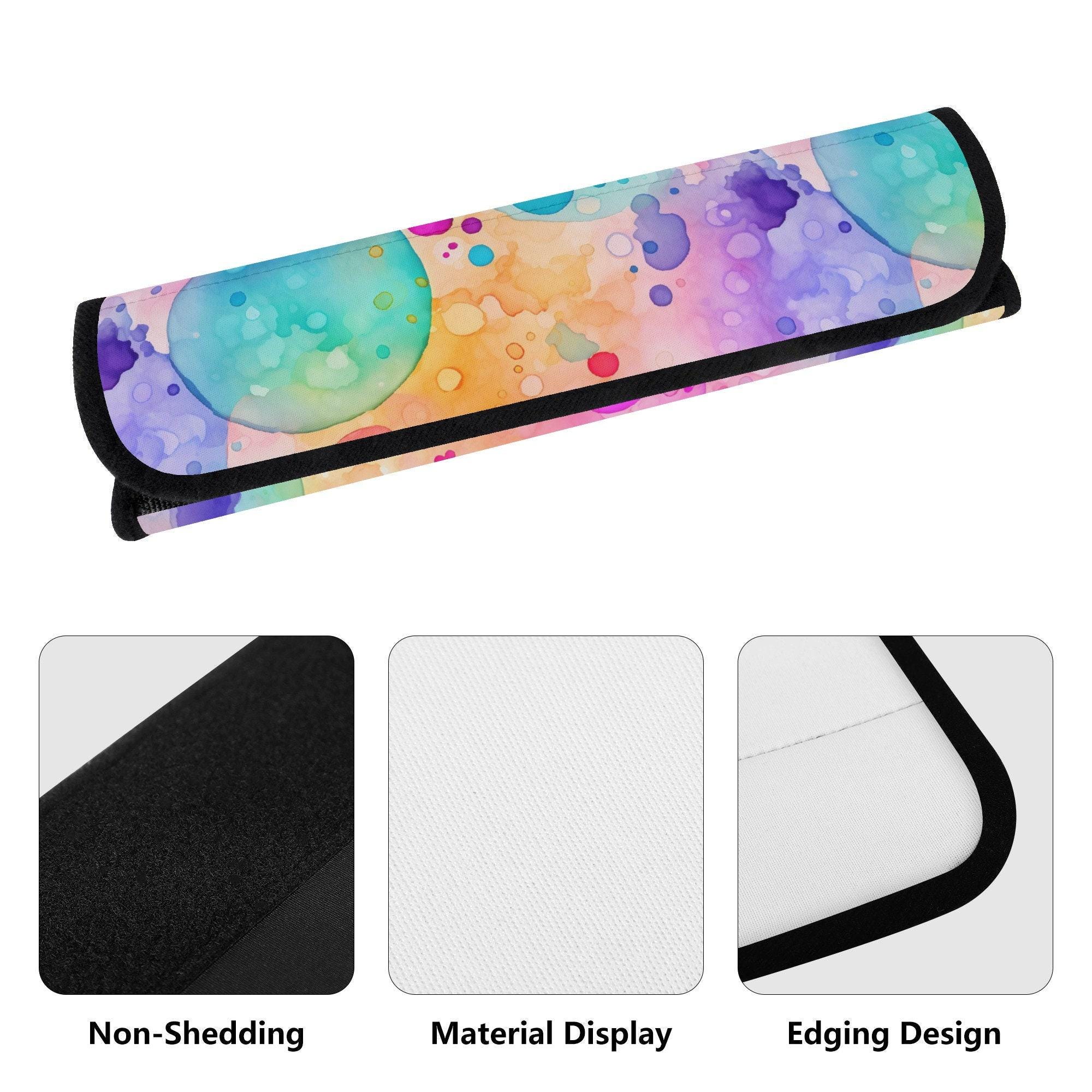 2 Cuscini Per Cintura Di Sicurezza Auto - Comfort Spalle E Collo, Universali, Nero - Foto 8