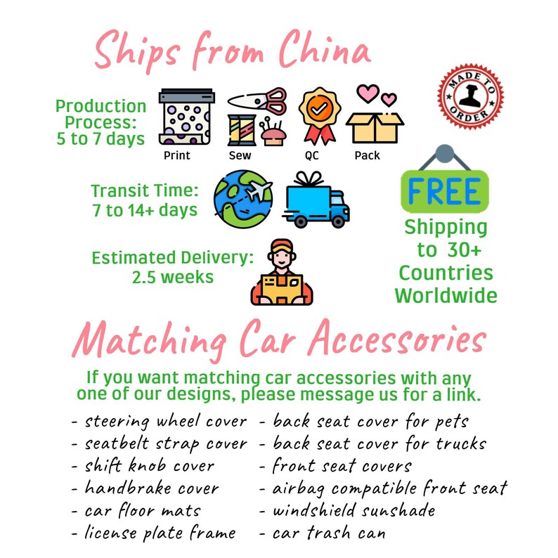 Patchwork Blue Car Gear Shift Cover, Shift Knob Cover, Boho Car Shifter Gear Cover, Shifter Knob Cover, Cute Car Accessories image 6