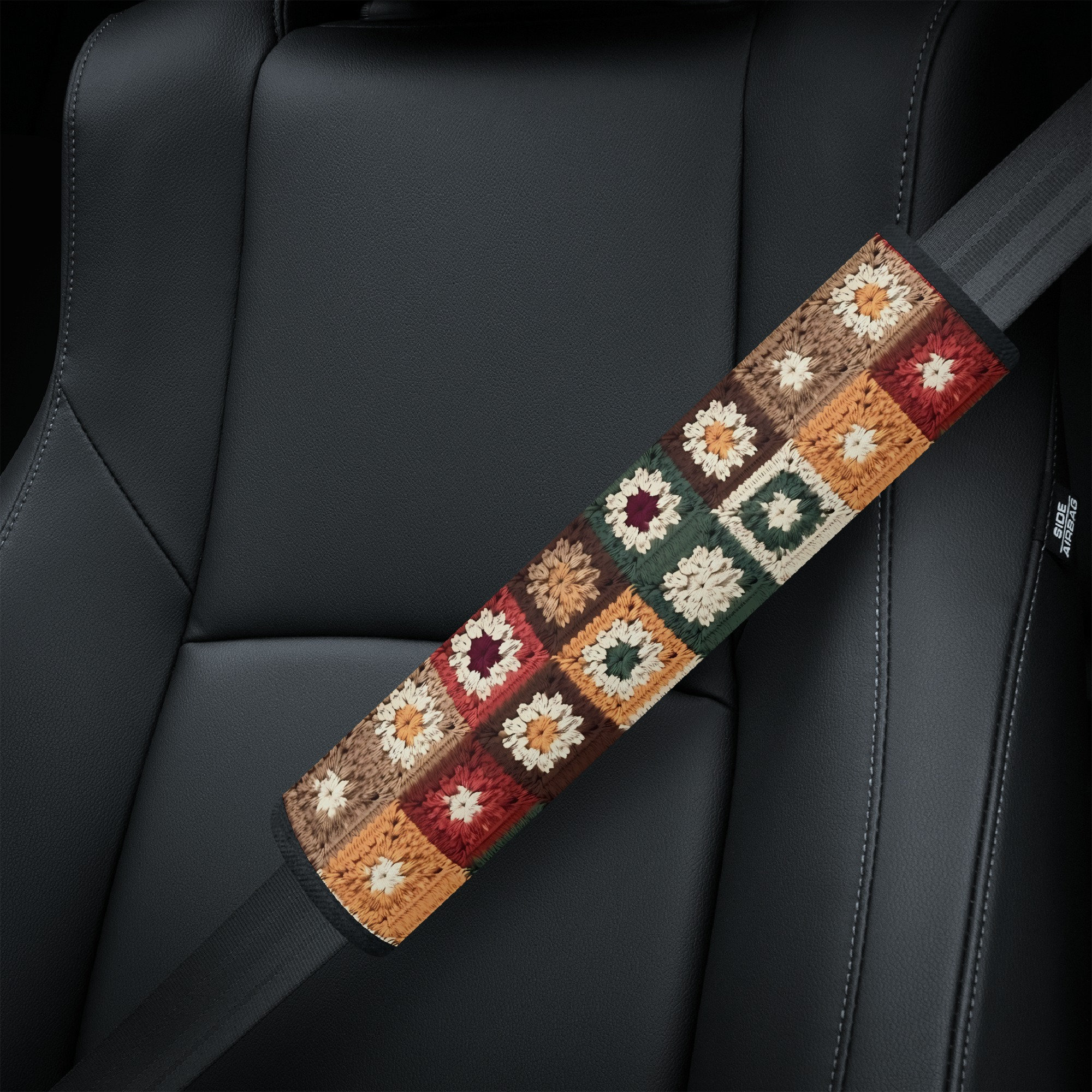 Red seat belt cover - .de