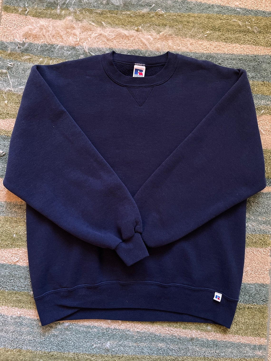 Vintage Russell Athletic Sweatshirt USA Medium Etsy