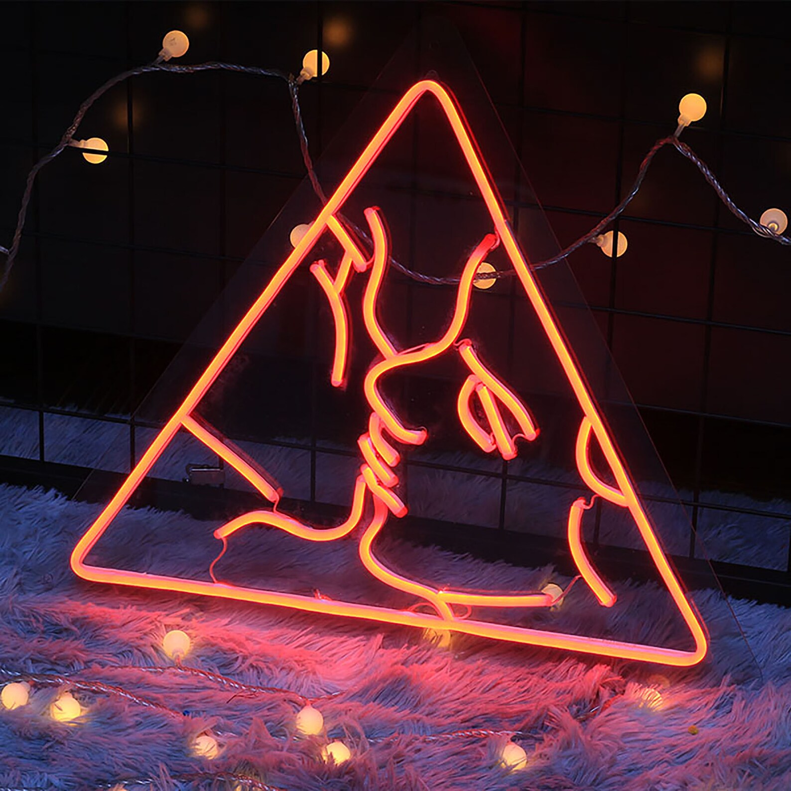 Artistic Couple Kiss Neon Sign Modern Art Wall Art Neon Etsy