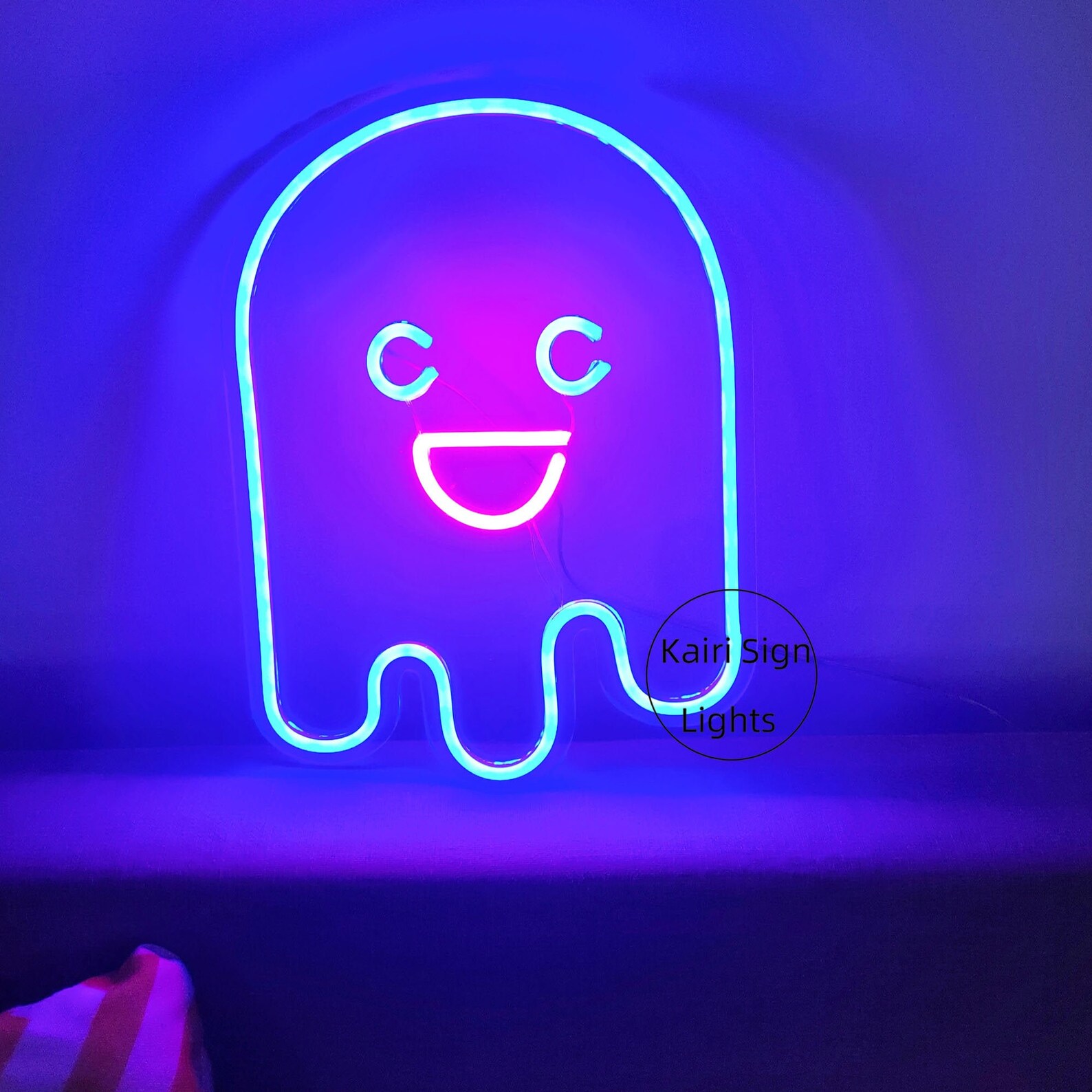 Sign Cute Face Neon Sign Bedroom Custom Neon Light Sign Led | Etsy