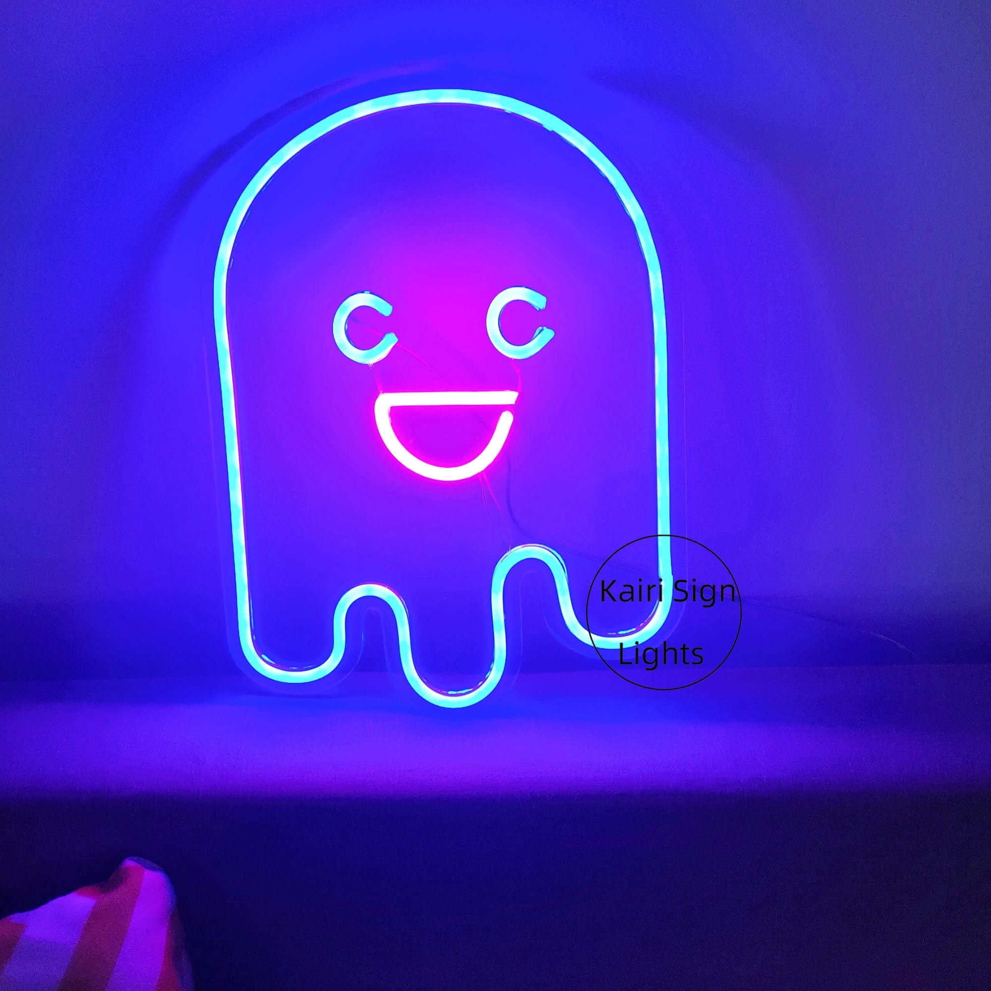 Sign Cute Face Neon Sign Bedroom Custom Neon Light Sign Led | Etsy