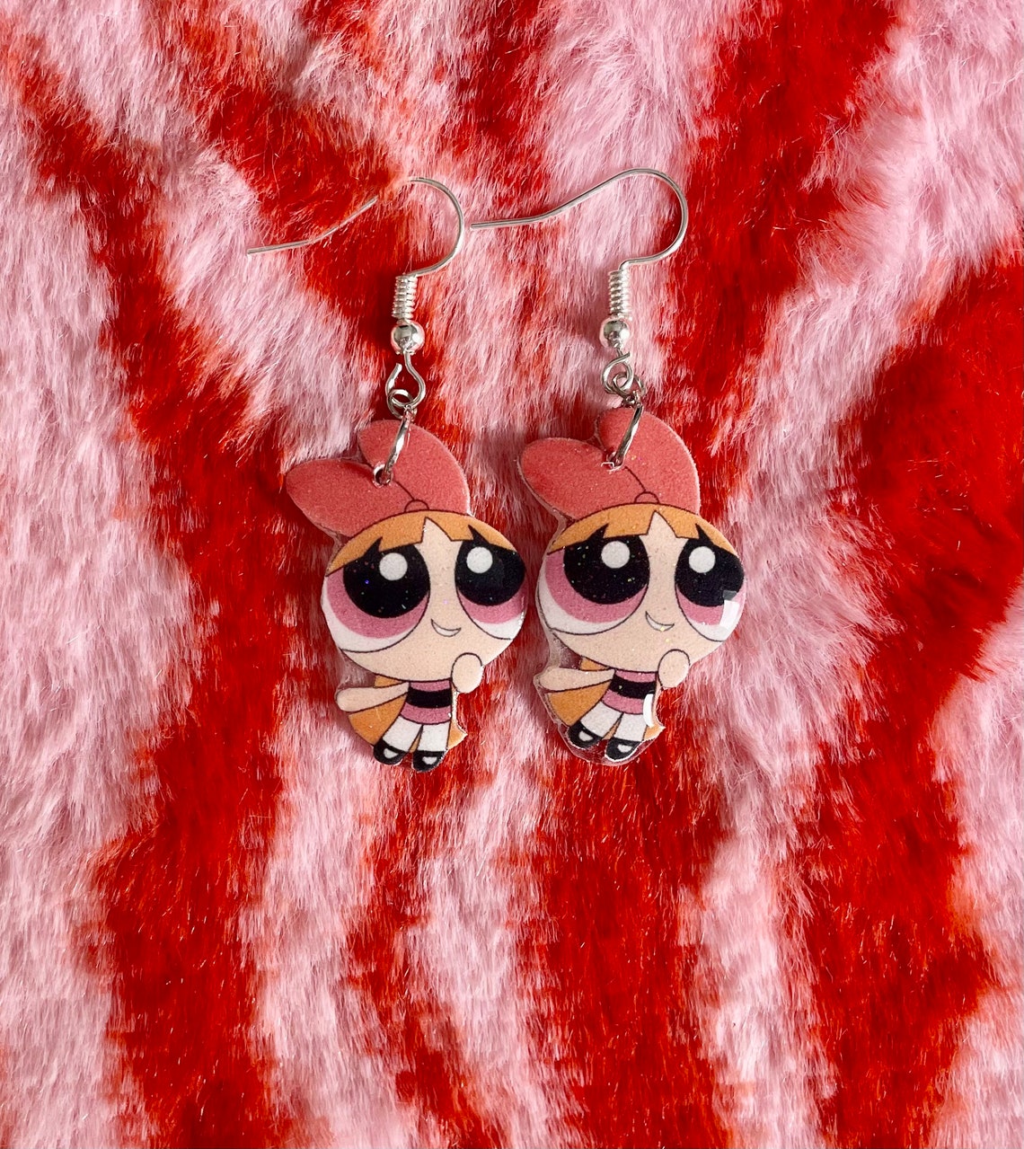 Powerpuff Girls Inspired Earrings Etsy UK