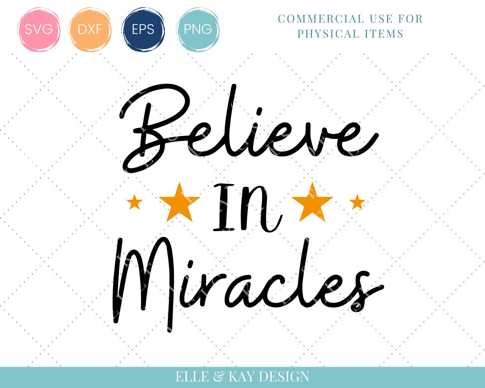 Believe in Miracles Svg Miracles Svg Silhouette File | Etsy