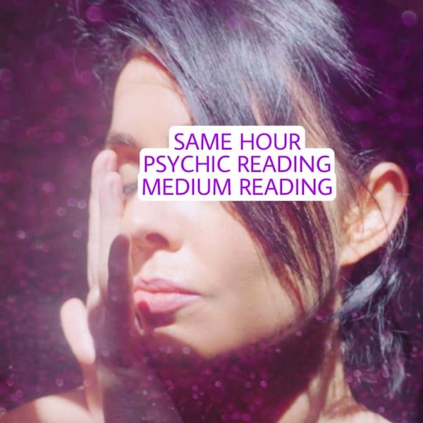 Psychic IN ONE HOUR Psychic Reading Telepathy Psychic