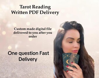 Lettura dei tarocchi scritta in PDF personalizzata stessa ora 1 Q