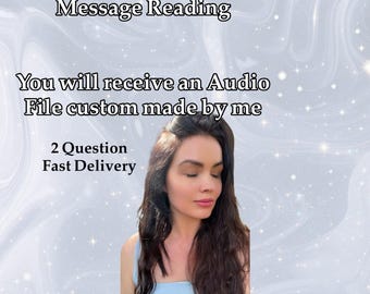 Registrazione audio personalizzata Scarica Lettura realizzata su misura da me